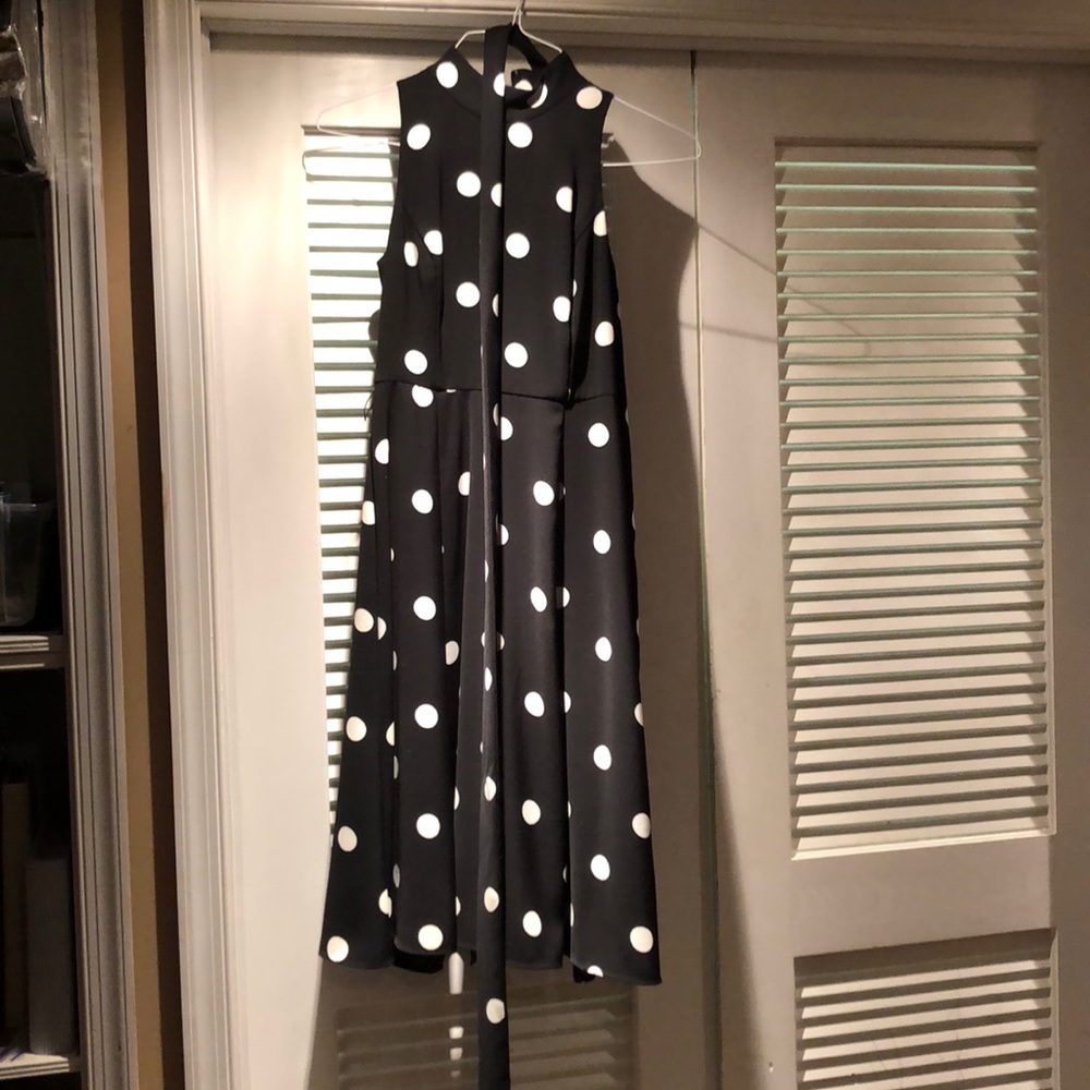 Ralph Lauren polka dot dress